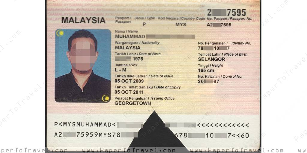 « Biodata » Malaysia : International Passport — Series IV — Biometric ...