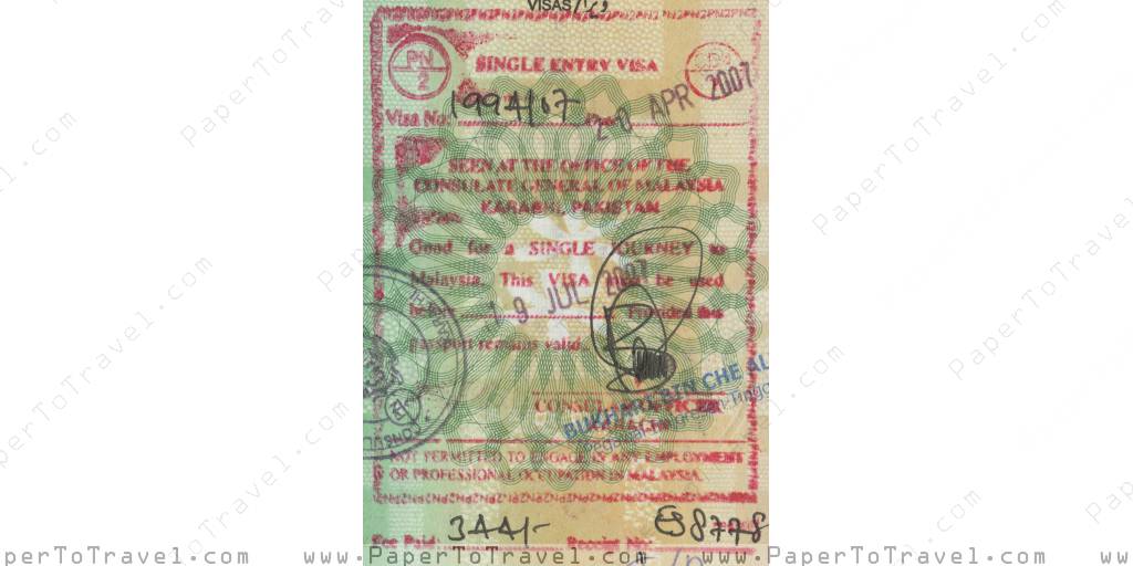 malaysia-single-entry-visa-malaysia-single-entry-visa-in