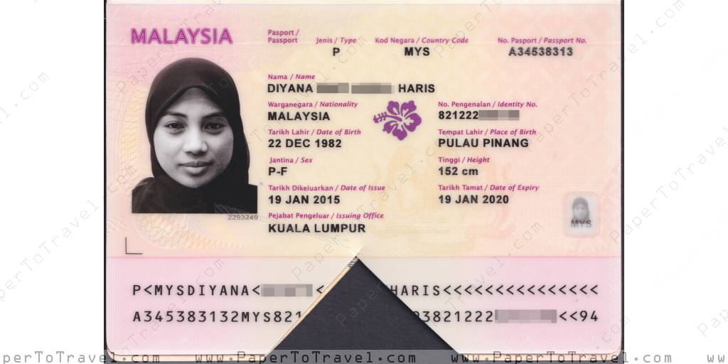 « Datapage » Malaysia : International Passport — Model I (2015 — 2020 ...