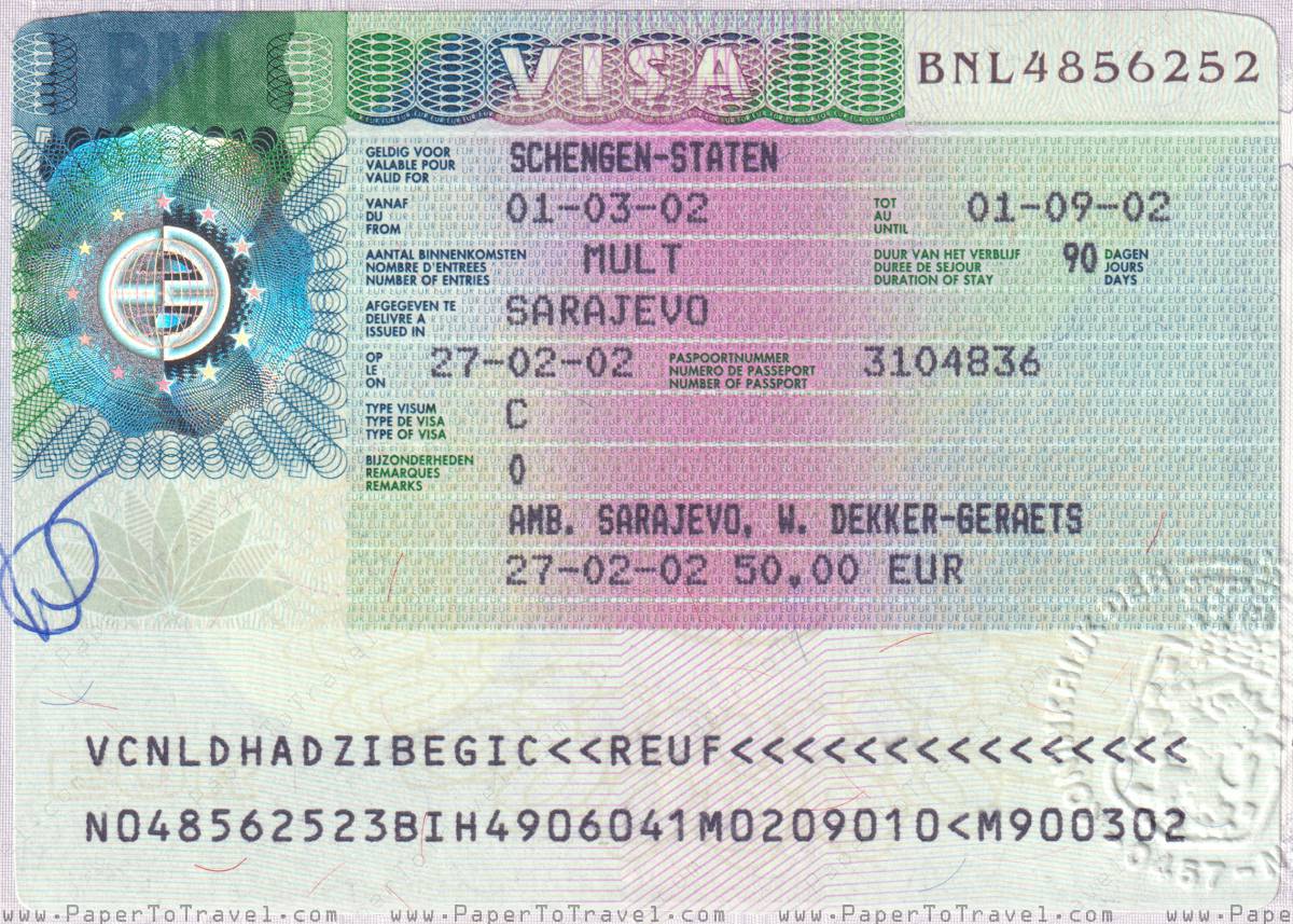Schengen Visa Netherlands - Blajewka